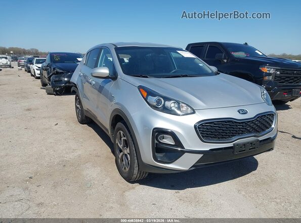 KNDPMCAC3L7658128 2020 KIA SPORTAGE Серебряный Передняя правая четверть