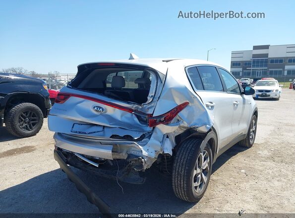 KNDPMCAC3L7658128 2020 KIA SPORTAGE Серебряный Задняя правая четверть