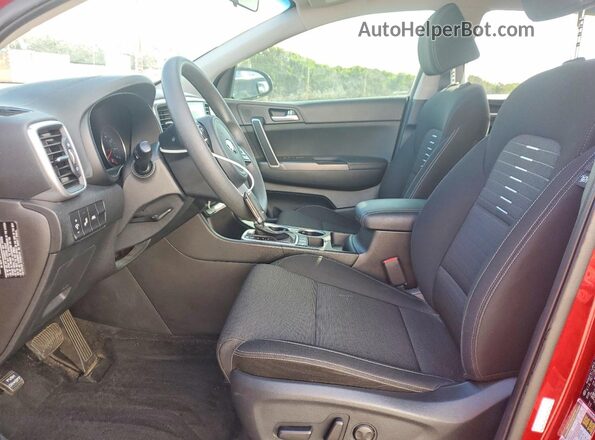 KNDPMCAC3L7739632 2020 KIA SPORTAGE Red Вид салону спереду