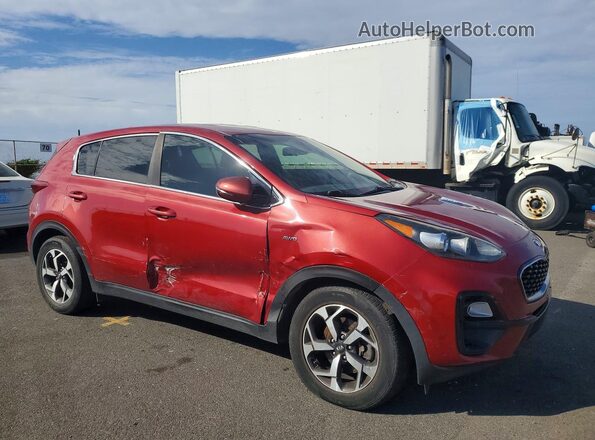 KNDPMCAC3L7739632 2020 KIA SPORTAGE Red Передня права чверть