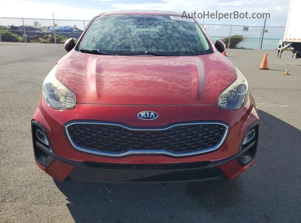 KNDPMCAC3L7739632 2020 KIA SPORTAGE Red Вид спереду