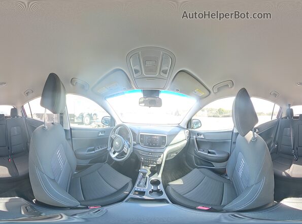 KNDPMCAC3L7739632 2020 KIA SPORTAGE Red Панорамний вид салону 360°