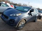 2018 Kia Sportage Lx Синий vin: KNDPMCAC4J7393619