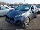 2018 Kia Sportage Lx Синий vin: KNDPMCAC4J7393619