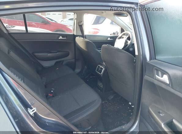 KNDPMCAC4J7393619 2018 KIA SPORTAGE Синий Вид наклейки с VIN-кодом