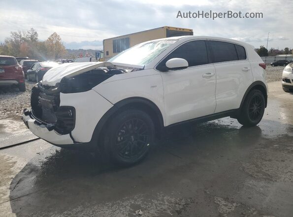 KNDPMCAC4K7617425 2019 KIA SPORTAGE Белый Передняя левая четверть