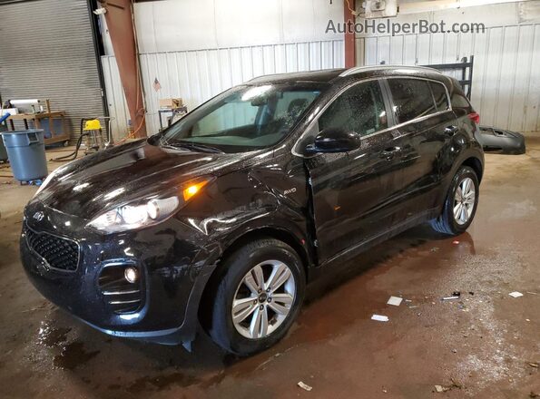 KNDPMCAC5K7597976 2019 KIA SPORTAGE Black Front left