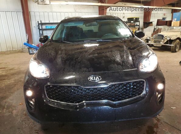 KNDPMCAC5K7597976 2019 KIA SPORTAGE Black Front view