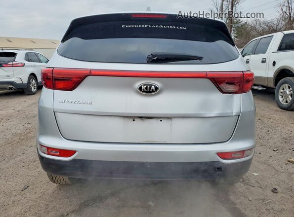 KNDPMCAC6H7068206 2017 KIA SPORTAGE Серебряный Вид сзади