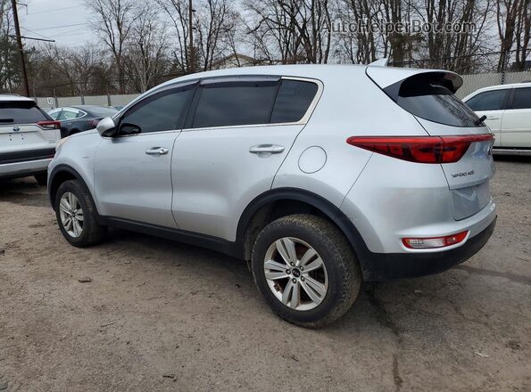 KNDPMCAC6H7068206 2017 KIA SPORTAGE Серебряный Задняя левая четверть