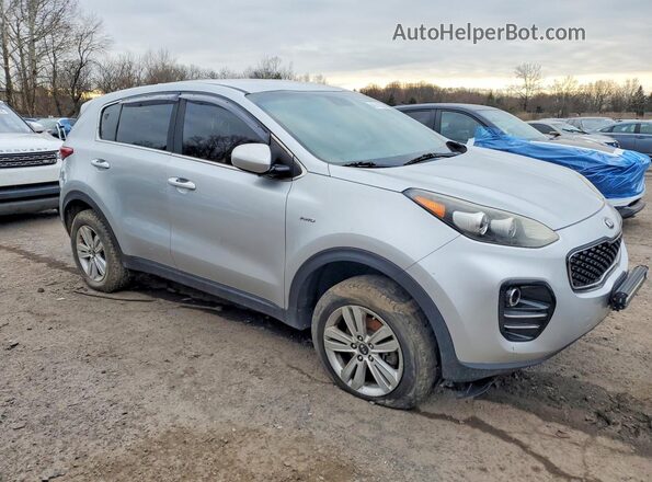 KNDPMCAC6H7068206 2017 KIA SPORTAGE Серебряный Передняя правая четверть
