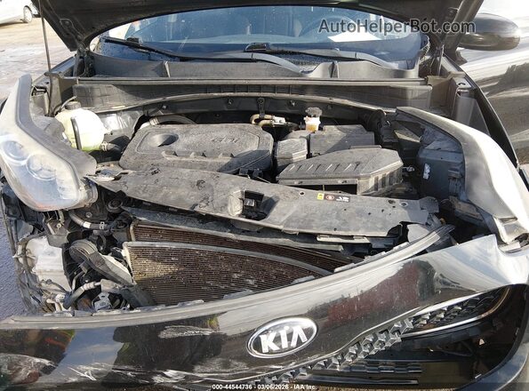 KNDPMCAC6J7486156 2018 KIA SPORTAGE Black Widok z tyłu