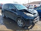 2019 Kia Sportage Lx Black vin: KNDPMCAC6K7550214