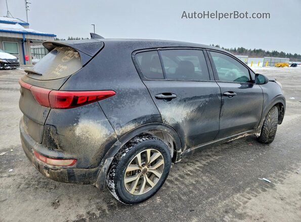 KNDPMCAC6K7552321 2019 KIA SPORTAGE Black Trasero derecho