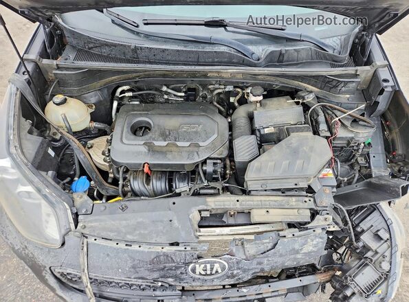 KNDPMCAC6K7552321 2019 KIA SPORTAGE Black Vista interior trasera
