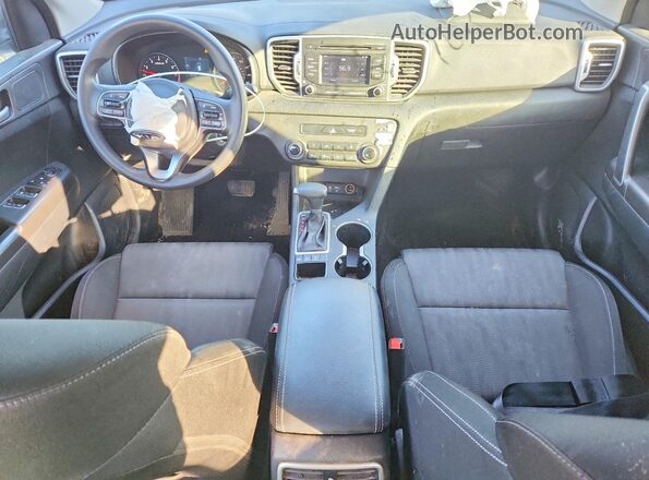 KNDPMCAC6K7552321 2019 KIA SPORTAGE Black Vista del salpicadero