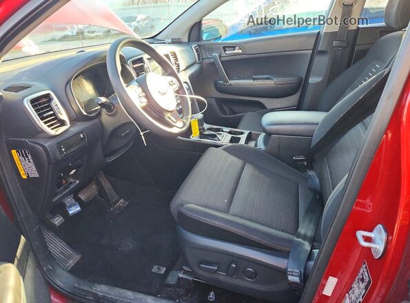 KNDPMCAC6K7606832 2019 KIA SPORTAGE Maroon Սալոնի դիմացի տեսք
