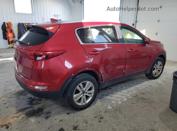 KNDPMCAC6K7606832 2019 KIA SPORTAGE Maroon 