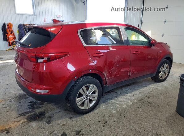 KNDPMCAC6K7606832 2019 KIA SPORTAGE Maroon Հետևի աջ