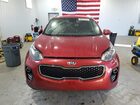 2019 Kia Sportage Lx Maroon vin: KNDPMCAC6K7606832 Damage: Front Bumper, Chipped, 3