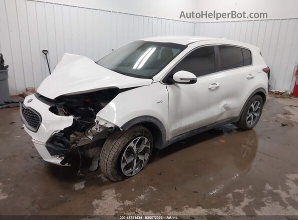 KNDPMCAC6L7683301 2020 KIA SPORTAGE Белый Передняя левая четверть
