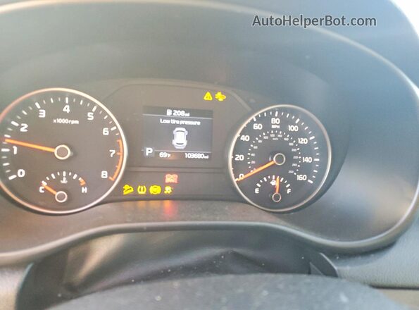 KNDPMCAC6N7026128 2022 KIA SPORTAGE Серебряный Вид щитка приборов