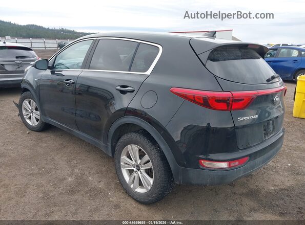 KNDPMCAC7K7516914 2019 KIA SPORTAGE Черный Задняя левая четверть