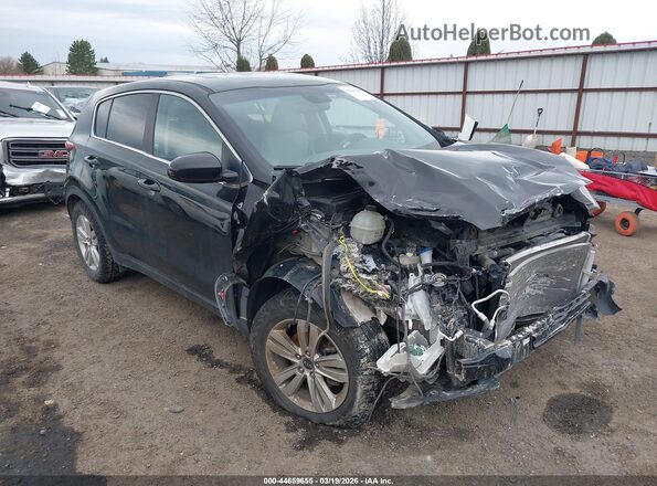 KNDPMCAC7K7516914 2019 KIA SPORTAGE Черный Передняя правая четверть