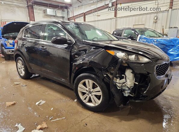 KNDPMCAC7K7604412 2019 KIA SPORTAGE Черный Передняя правая четверть