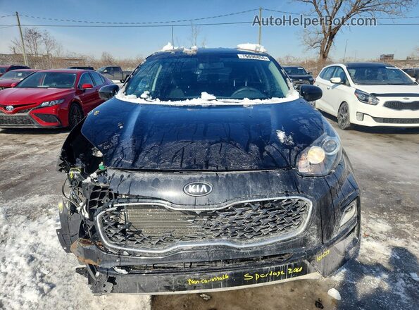 KNDPMCAC8L7760203 2020 KIA SPORTAGE Blue წინა ხედი