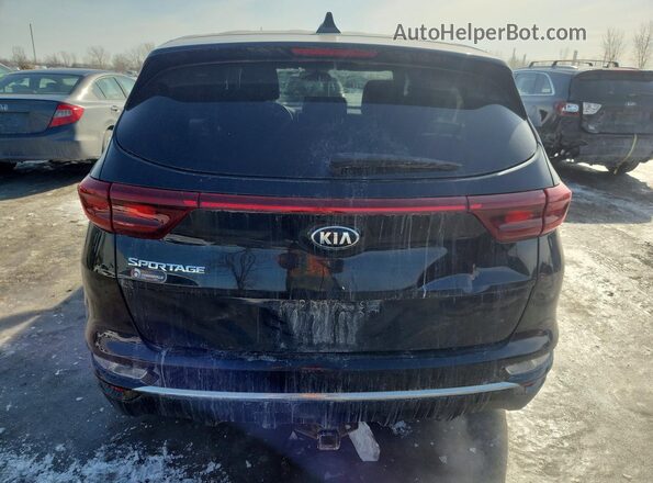 KNDPMCAC8L7760203 2020 KIA SPORTAGE Blue უკანა ხედი