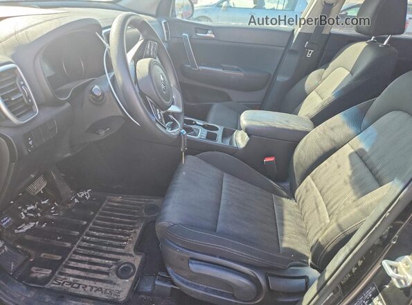 KNDPMCAC8L7760203 2020 KIA SPORTAGE Blue წინა სალონის ხედი