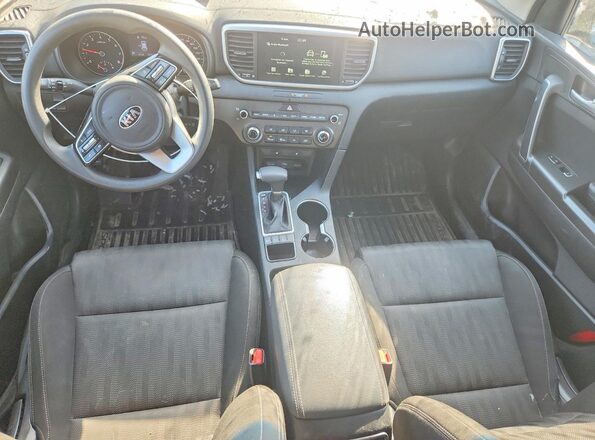KNDPMCAC8L7760203 2020 KIA SPORTAGE Blue წინა პანელის ხედი