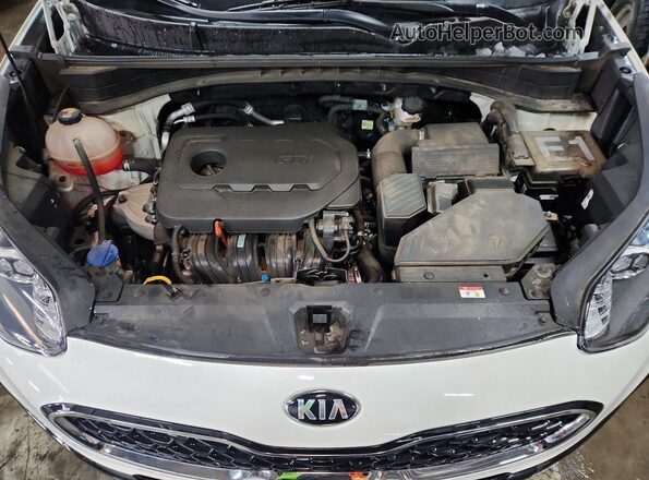 KNDPMCAC8N7995963 2022 KIA SPORTAGE White Շարժիչի բաժամունքի տեսք