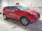 2018 Kia Sportage Lx Красный vin: KNDPMCAC9J7318558