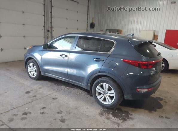 KNDPMCAC9J7326871 2018 KIA SPORTAGE Синий Задняя левая четверть