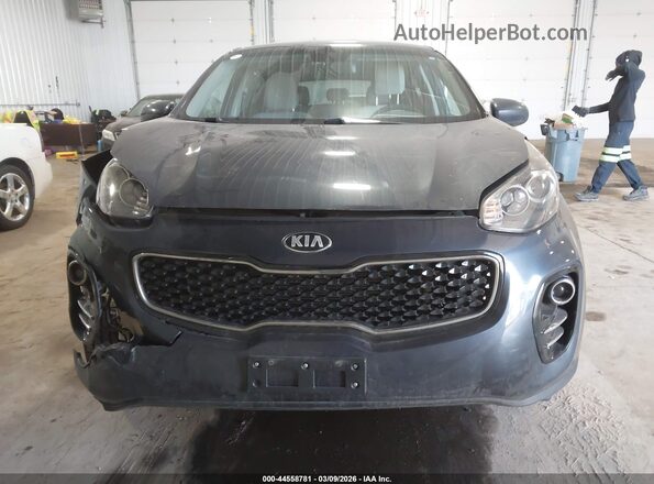 KNDPMCAC9J7326871 2018 KIA SPORTAGE Синий Вид щитка приборов