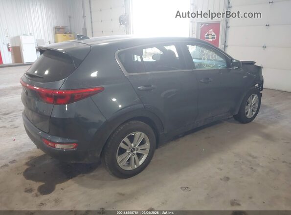 KNDPMCAC9J7326871 2018 KIA SPORTAGE Синий Задняя правая четверть