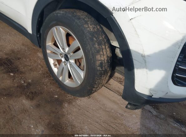 KNDPMCAC9K7501380 2019 KIA SPORTAGE White Widok deski rozdzielczej