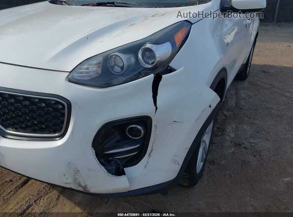 KNDPMCAC9K7501380 2019 KIA SPORTAGE White Widok z przodu