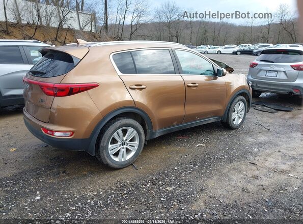 KNDPMCACXK7604517 2019 KIA SPORTAGE Коричневый Задняя правая четверть