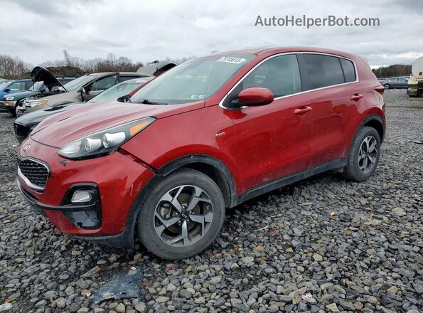KNDPMCACXL7837296 2020 KIA SPORTAGE Красный Передняя левая четверть