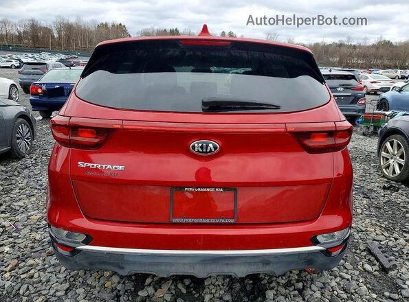 KNDPMCACXL7837296 2020 KIA SPORTAGE Красный Вид сзади