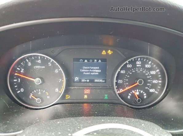 KNDPMCACXL7837296 2020 KIA SPORTAGE Красный Вид щитка приборов
