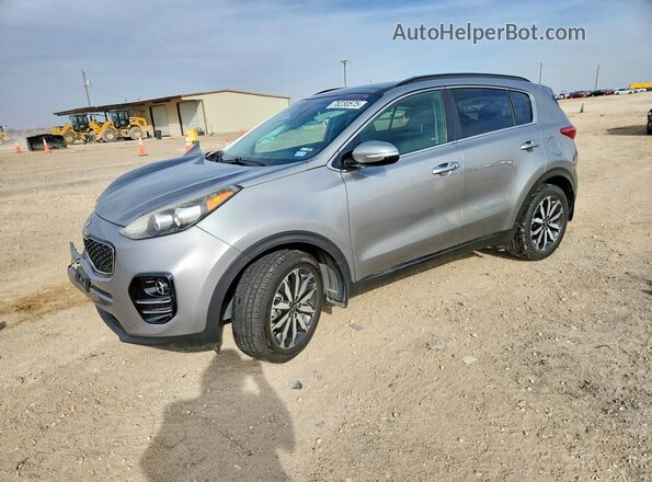 KNDPN3AC3K7563080 2019 KIA SPORTAGE Silver Vista tres cuartos delantera izquierda