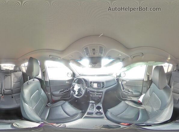 KNDPN3AC3K7563080 2019 KIA SPORTAGE Silver Vista interior de 360 grados