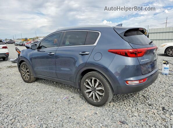 KNDPN3AC4K7591261 2019 KIA SPORTAGE Синий Задняя левая четверть