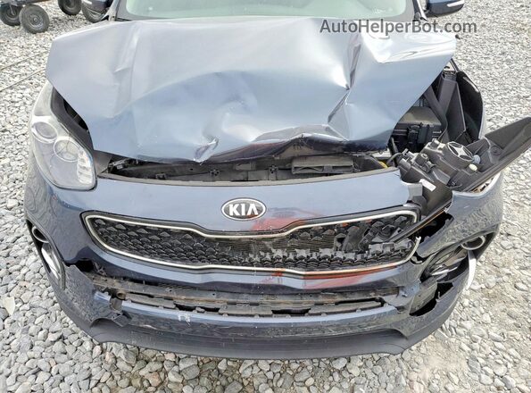 KNDPN3AC4K7591261 2019 KIA SPORTAGE Синий Вид задней части салона
