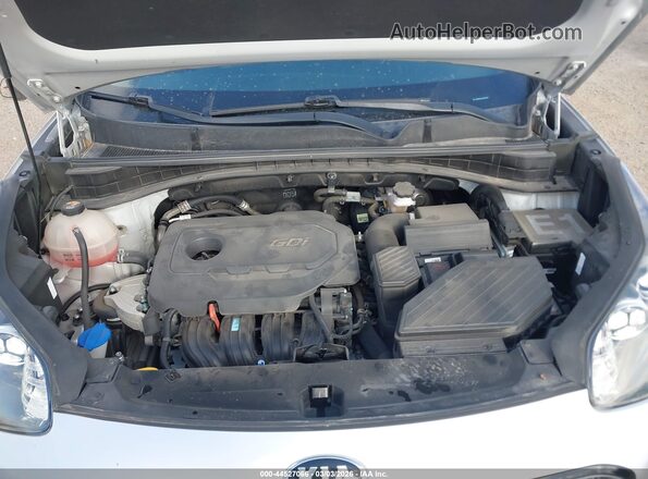 KNDPN3AC4M7937683 2021 KIA SPORTAGE Silver Вид ззаду