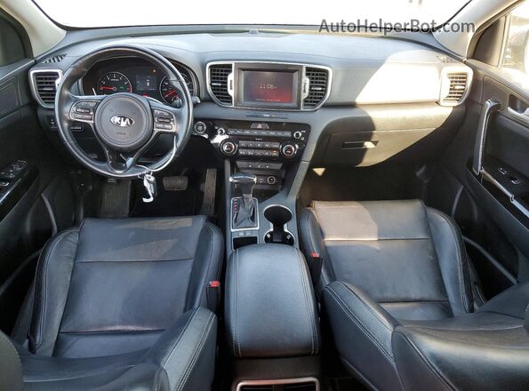 KNDPN3AC7K7514822 2019 KIA SPORTAGE Charcoal Вид панелі приладів
